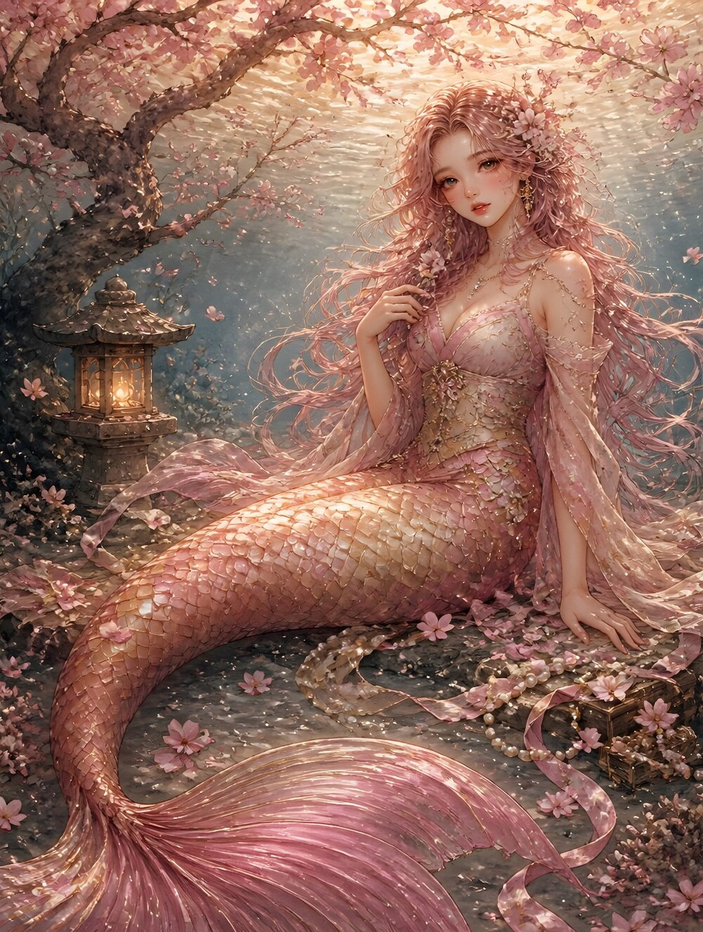 Beautifil Mermaid Print